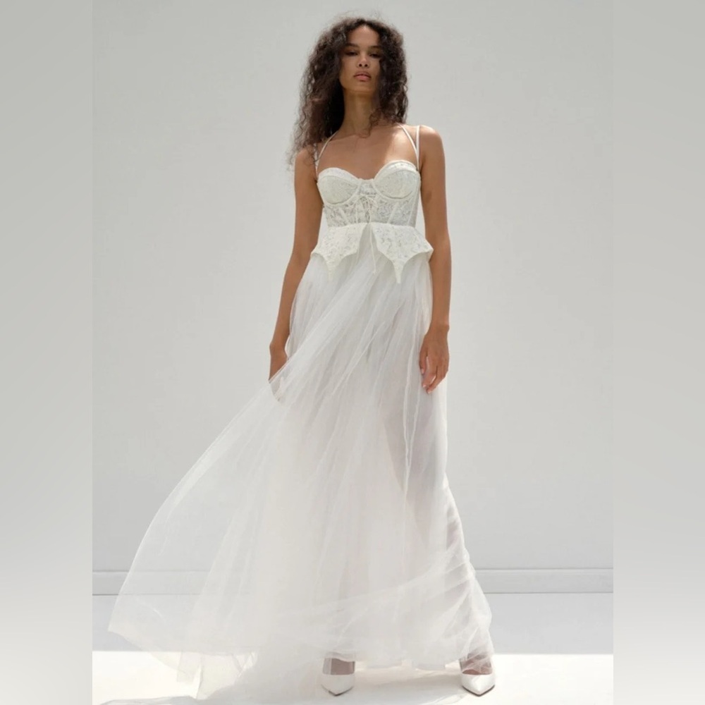 NWT For Love and Lemons Lily Bridal Dress